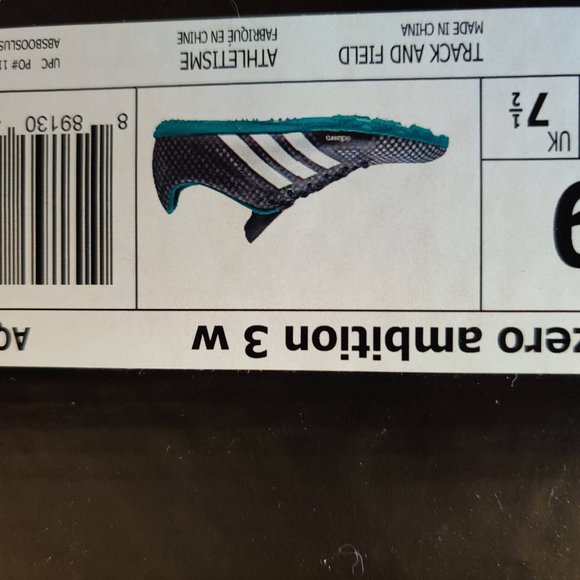 Adidas Adizero Ambition 3 Women's Track Running Spikes, 9 - Picture 2 of 7